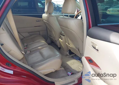 2010 Lexus Rx 350 из США, поврежденный, VIN 2T2BK1BA2AC023863